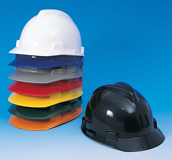MSA Super V-Guard R Helmet